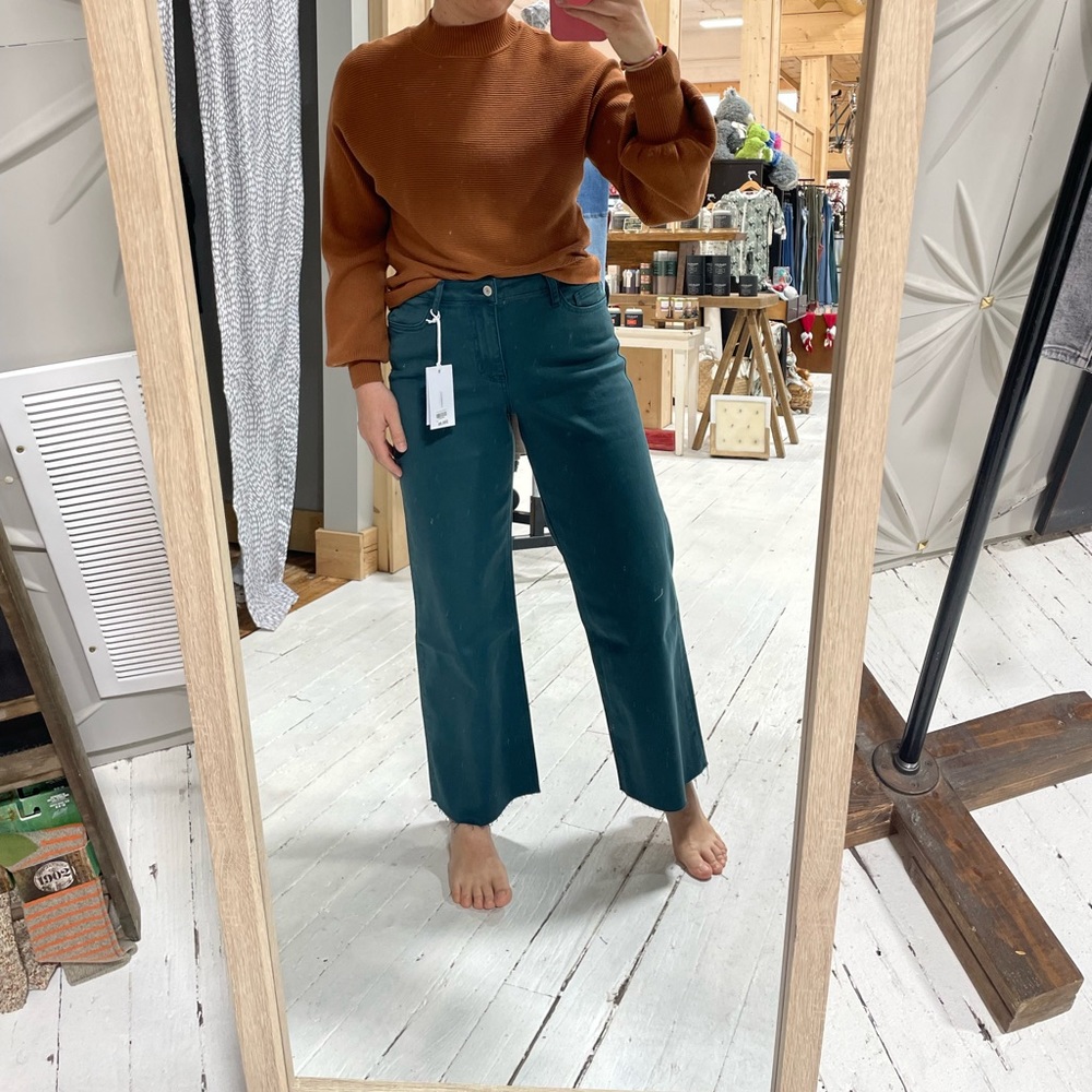 Vervet wide leg crop Jean